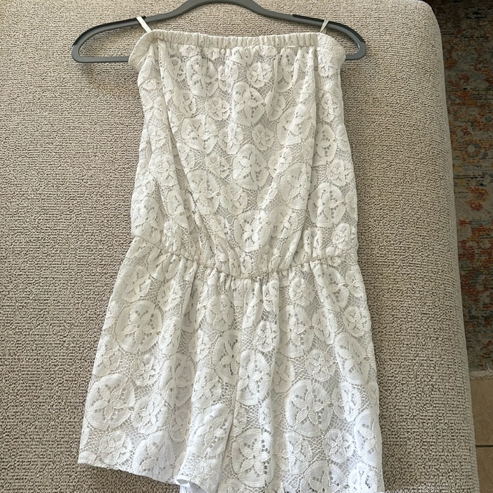 Lilly Pulitzer white romper